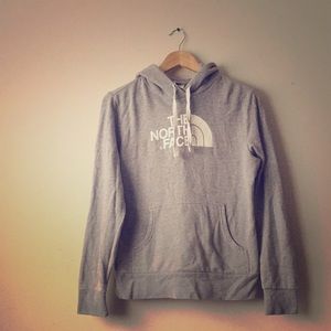 Gray Northface Hoodie